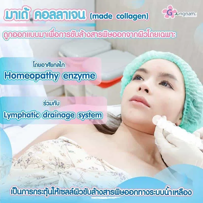 ฉีดมาเด้ ขับสารพิษบนใบหน้า