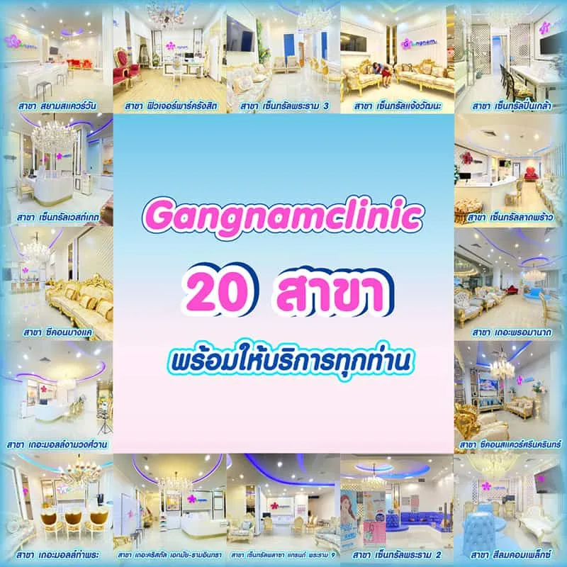 กังนัมคลินิก 20 สาขา