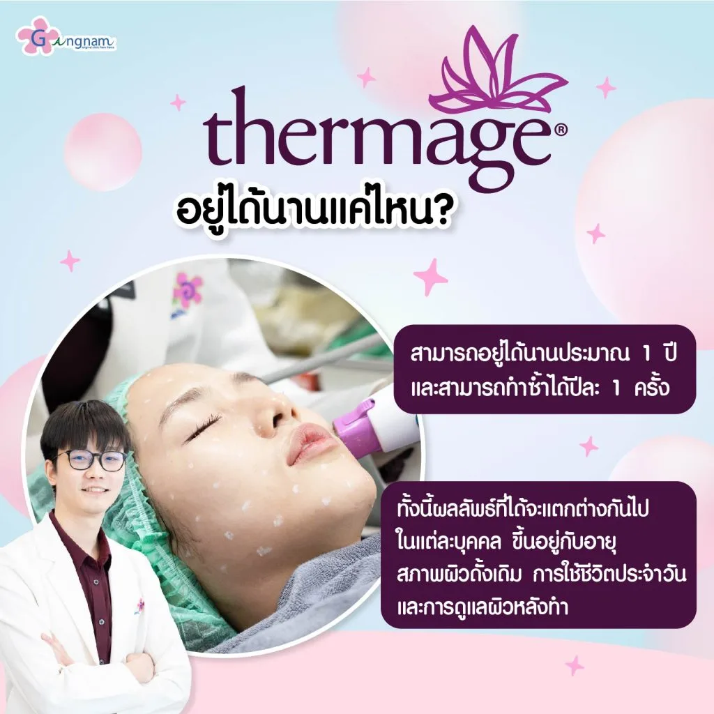 Thermage อยู่ได้นานแค่ไหน
