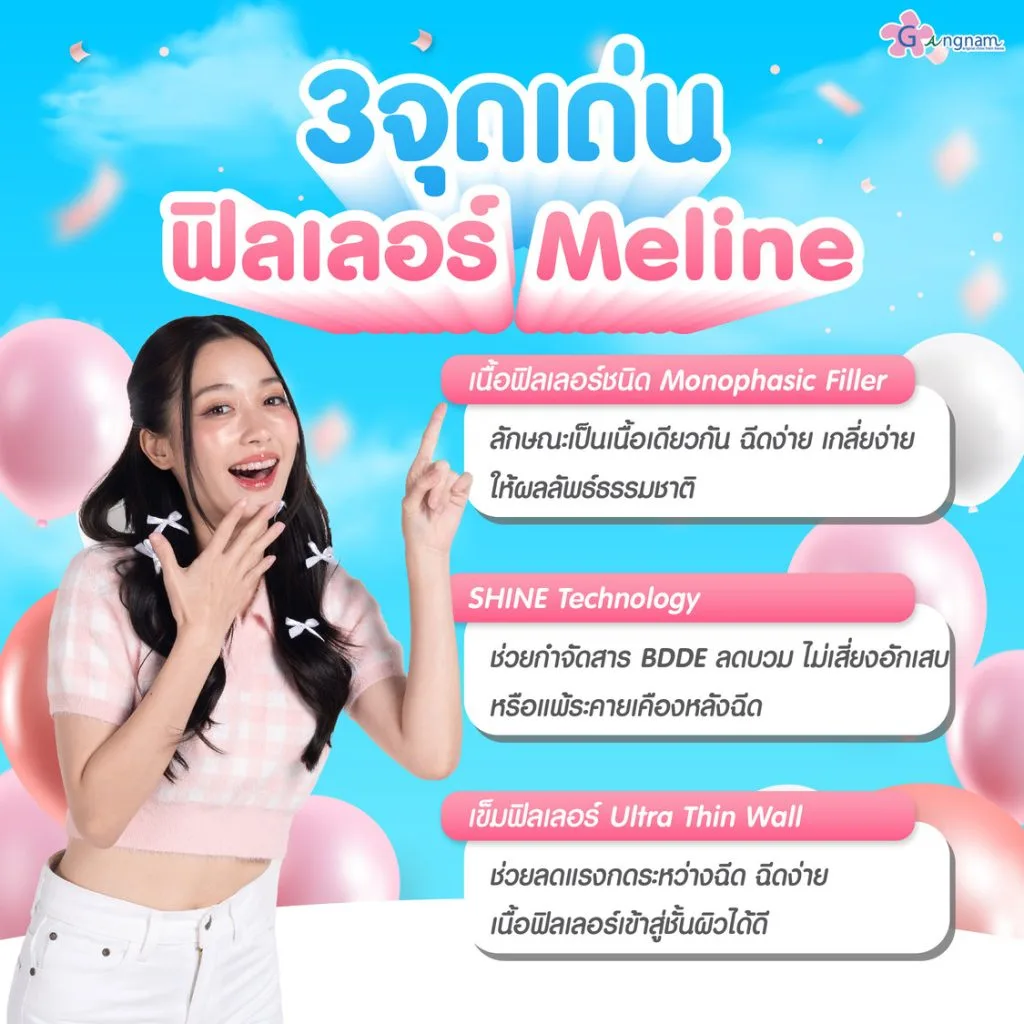 จุดเด่นของ Meline Filler