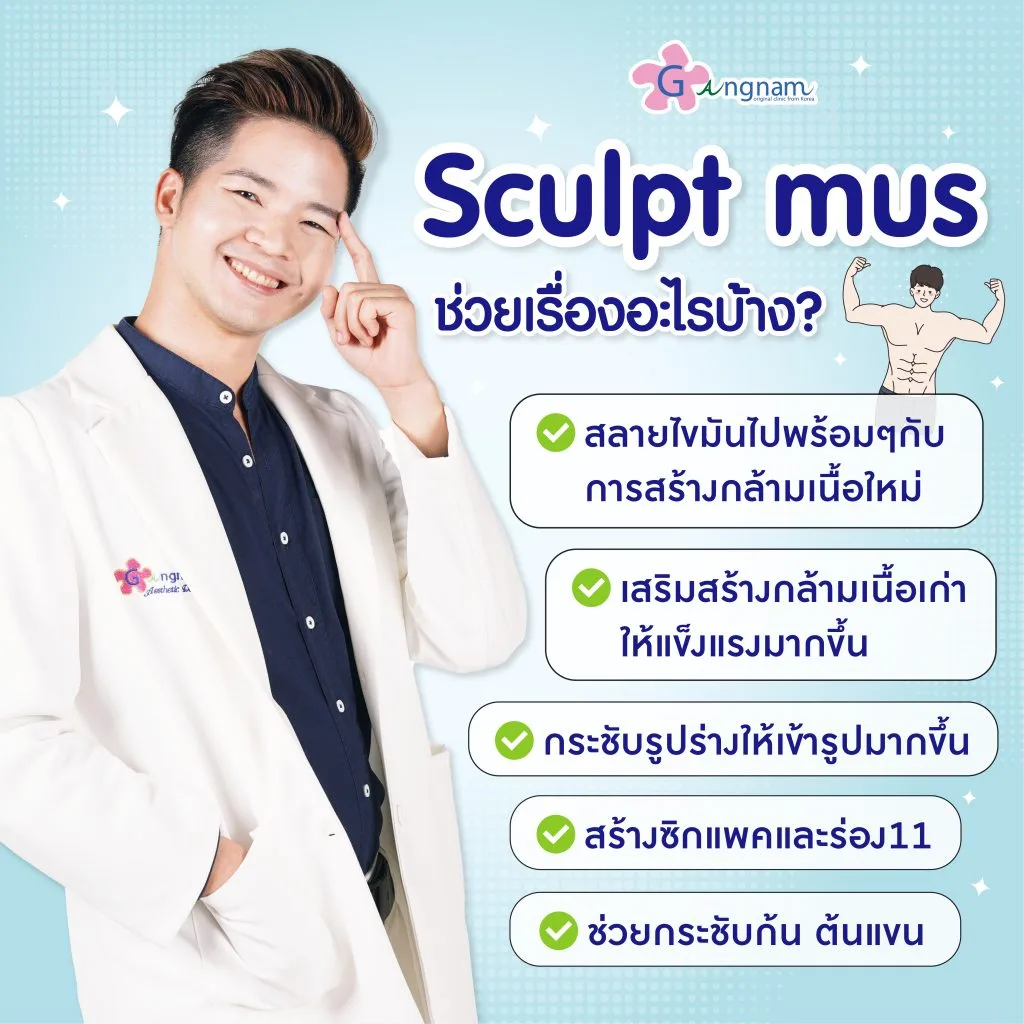 Emsculpt mus ช่วยเรื่องอะไรบ้าง
