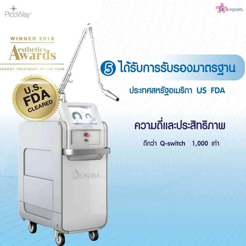 ใช้เครื่องลบรอยสัก ความถี่สูงได้มาตรฐาน