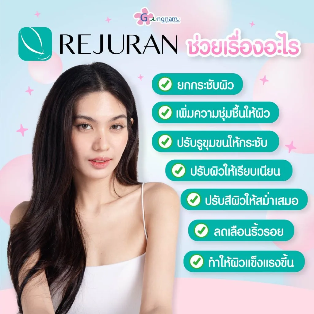 Rejuran ช่วยเรื่องอะไร