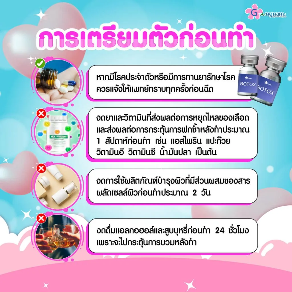 การเตียมตัวก่อนทำ
